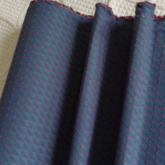 Blue Upholstery Fabric - Picture 1 of 5